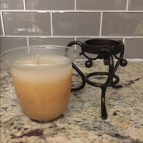 BEAUTIFUL SAN MIGUEL WROUGHT IRON CANDLE - Picture 3 of 7